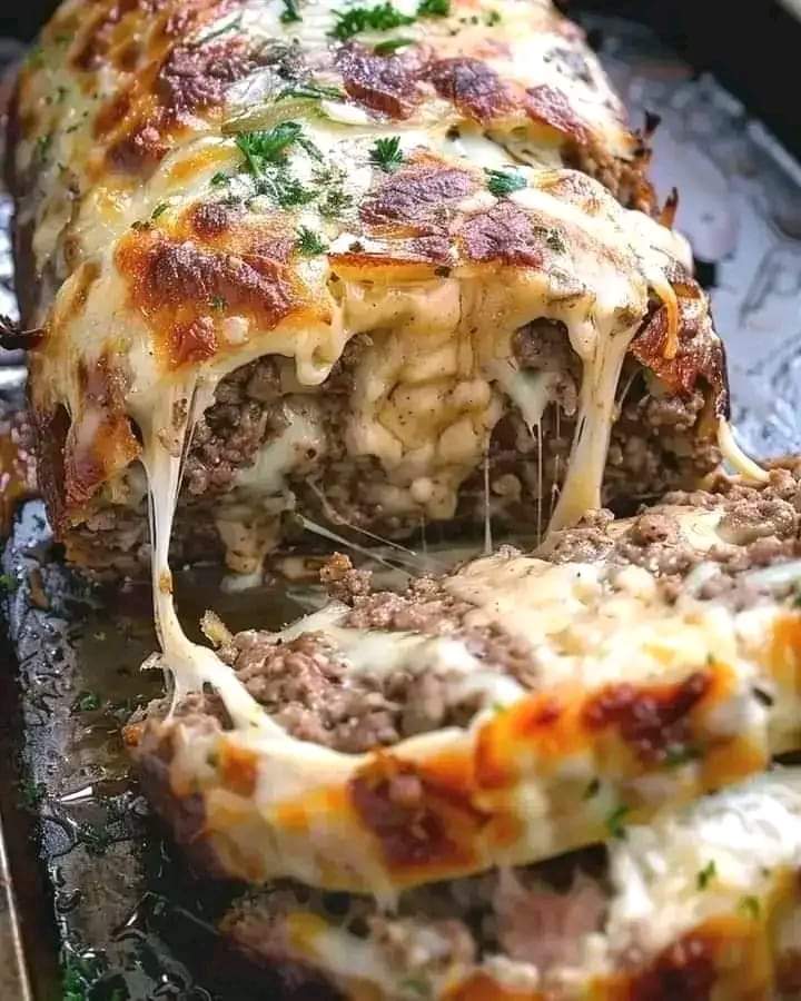 Philly Cheesesteak Meatloaf