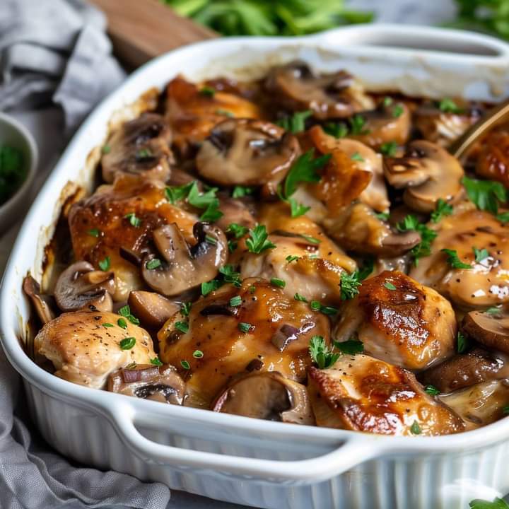 Chicken Marsala Casserole