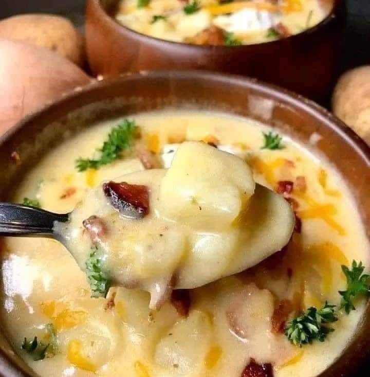 Creamy Potato and Bacon