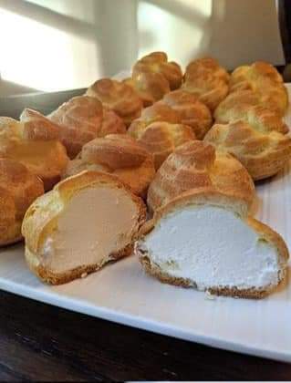 MOM’S FAMOUS  CREAM PUFFS